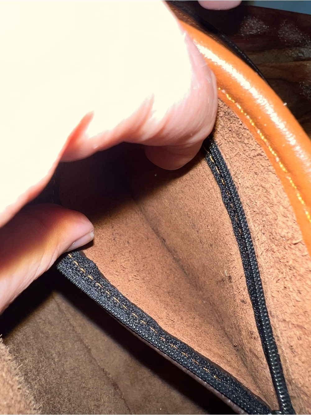 Dooney & Bourke All Weather Leather AWL Crossbody Bag USA Brown VINTAGE - Picture 11 of 16